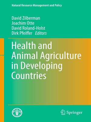 cover image of Health and Animal Agriculture in Developing Countries